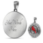 My Mind Still Talks To You Cardinal Tree Of Life TM0004 Luxury Necklace with Back Engraving