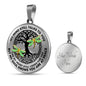 AG0608108 My Mind Still Talks To You Golden Dragonflies Black Celtic Knot Tree Of Life Luxury Necklace with Back Engraving