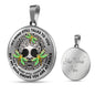 AG0408089 My Mind Still Talks To You Golden Dragonflies Silver Celtic Knot Tree Of Life Luxury Necklace with Back Engraving