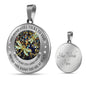 My Mind Still Talks To You Dragonflies Titan Tree Of Life SP1909059 Luxury Necklace with Back Engraving
