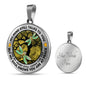 AG1308050 My Mind Still Talks To You Dragonflies Tree Of Life Luxury Necklace with Back Engraving