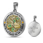 AG1308054 My Mind Still Talks To You Dragonflies Tree Of Life Luxury Necklace with Back Engraving