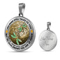 AG1308053 My Mind Still Talks To You Dragonflies Tree Of Life Luxury Necklace with Back Engraving