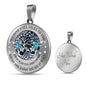 My Mind Still Talks To You Hummingbirds Tree Of Life SP1909075 Luxury Necklace with Back Engraving