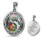 AG2108052 My Mind Still Talks To You Hummingbirds Yin Yang Tree Of Life Luxury Necklace with Back Engraving