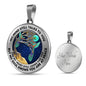 AG2108051 My Mind Still Talks To You Hummingbirds Tree Of Life Luxury Necklace with Back Engraving