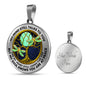 AG0608123 My Mind Still Talks To You Golden Dragonflies Gold Moon Tree Of Life And Galaxy Luxury Necklace with Back Engraving