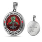 AG1308046 My Mind Still Talks To You Red Cardinal Tree Of Life Luxury Necklace with Back Engraving