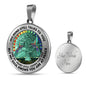 AG2208074 My Mind Still Talks To You Hummingbirds Tree Of Life Luxury Necklace with Back Engraving