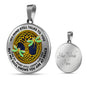 AG0608109 My Mind Still Talks To You Golden Dragonflies Gold Celtic Knot Tree Of Life Luxury Necklace with Back Engraving
