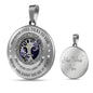 My Mind Still Talks To You Purple Butterflies Celtic Tree Of Life SP1909031 Luxury Necklace with Back Engraving