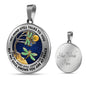 AG2108047 My Mind Still Talks To You Dragonflies Tree Of Life Luxury Necklace with Back Engraving