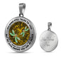 AG2208062 My Mind Still Talks To You Dragonflies Gold Tree Of Life Luxury Necklace with Back Engraving
