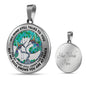 AG2108049 My Mind Still Talks To You Hummingbirds Tree Of Life Luxury Necklace with Back Engraving