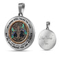 AG1208038 My Mind Still Talks To You Hummingbirds Rose Gold Tree Of Life Luxury Necklace with Back Engraving