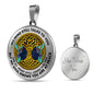 AG0608138 My Mind Still Talks To You Hummingbirds Gold Celtic Knot Tree Of Life Luxury Necklace with Back Engraving