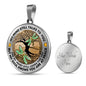 AG1308048 My Mind Still Talks To You Dragonflies Tree Of Life Luxury Necklace with Back Engraving