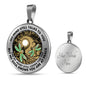 AG2208065 My Mind Still Talks To You Dragonflies Tree Of Life Meditation Luxury Necklace with Back Engraving
