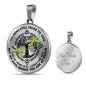 AG0608102 My Mind Still Talks To You Golden Dragonflies Black Celtic Knot Tree Of Life Luxury Necklace with Back Engraving