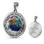 AG2008060 My Mind Still Talks To You Hummingbirds Tree Of Life Luxury Necklace with Back Engraving
