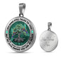 AG1308061 My Mind Still Talks To You Hummingbirds Tree Of Life Luxury Necklace with Back Engraving