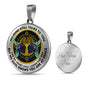 AG0608129 My Mind Still Talks To You Hummingbirds Gold Celtic Knot Tree Of Life Luxury Necklace with Back Engraving