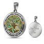 AG1308055 My Mind Still Talks To You Dragonflies Tree Of Life Luxury Necklace with Back Engraving