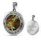 AG1308052 My Mind Still Talks To You Dragonflies Tree Of Life Luxury Necklace with Back Engraving