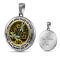 AG1208034 My Mind Still Talks To You Dragonflies Gold Celtic Tree Of Life Luxury Necklace with Back Engraving