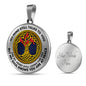 AG0608090 My Mind Still Talks To You Red Cardinals Gold Celtic Knot Tree Of Life Luxury Necklace with Back Engraving