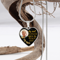 Golden Butterfly My Mind HNLVBC0025 Personalized Memorial Heart Pendant Necklace