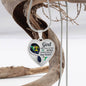 Hummingbird God Has You Memorial Heart Pendant Necklace HNLVBC0014