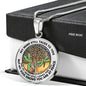 AG2208070 My Mind Still Talks To You Dragonflies Tree Of Life Luxury Necklace with Back Engraving