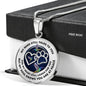 JL1807007 My Mind Still Talks To You Hummingbirds Silver Heart Paws And Galaxy Luxury Necklace with Back Engraving