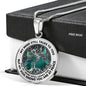 AG2208078 My Mind Still Talks To You Hummingbirds Silver Tree Of Life Luxury Necklace with Back Engraving