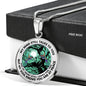 AG2208075 My Mind Still Talks To You Hummingbirds Tree Of Life Meditation Luxury Necklace with Back Engraving