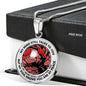 AG2208050 My Mind Still Talks To You Red Cardinals Tree Of Life Meditation Luxury Necklace with Back Engraving