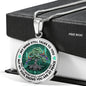 AG1308061 My Mind Still Talks To You Hummingbirds Tree Of Life Luxury Necklace with Back Engraving
