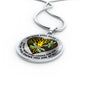 TQ0403 My Mind Still Talks To You Dragonfly Heart Tree Of Life Luxury Necklace with Back Engraving