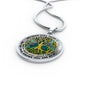 AG1508034 My Mind Still Talks To You Hummingbirds Tree Of Life Luxury Necklace with Back Engraving