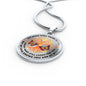My Mind Still Talks To You Butterfly Pink Tree Of Life PT0013 Luxury Necklace with Back Engraving