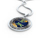 AG2108047 My Mind Still Talks To You Dragonflies Tree Of Life Luxury Necklace with Back Engraving