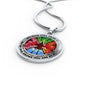 AG2108039 My Mind Still Talks To You Red Cardinals Four Season Tree Of Life Luxury Necklace with Back Engraving