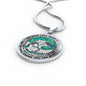 AG2108049 My Mind Still Talks To You Hummingbirds Tree Of Life Luxury Necklace with Back Engraving
