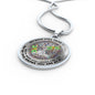 JL2407090 My Mind Still Talks To You Golden Dragonflies And Titanium Tree Of Life Luxury Necklace with Back Engraving