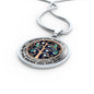 AG1208042 My Mind Still Talks To You Hummingbirds Rose Gold Tree Of Life Luxury Necklace with Back Engraving