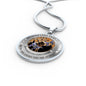 My Mind Still Talks To You Purple Butterflies Wood Tree Of Life SP1909025 Luxury Necklace with Back Engraving