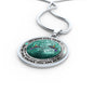 AG1308062 My Mind Still Talks To You Hummingbirds Tree Of Life Luxury Necklace with Back Engraving