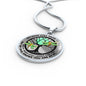 AG0608122 My Mind Still Talks To You Golden Dragonflies Black Moon Tree Of Life Luxury Necklace with Back Engraving