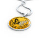 DAI06 Butterfly Daisy Flowers NE01 My Mind Still Talks To You Luxury Necklace with Back Engraving